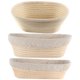 thumbnail image 3 of Cesta de ratán y revestimiento para levar masa de pan Banneton Brotform, forma ovalada, 3 of 7