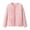 #035-Pink, variant on Cutuoiiu Women's Winter Lightweight Puffer Jacket Long-sleeve Button Quilted Jacket Gifts