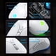 thumbnail image 3 of Mouse Gamer TECHWOLF Blanco USB RGB 4 Colores 6 Botones dpi Ajustable 7200 Clic Silencioso Diseño Er, 3 of 9
