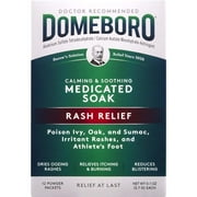 Domeboro Medicated Soak Rash Relief Powder Packets, 12 Count (Pack of 2)