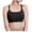 Black, variant on Aueoeo Sports Bras for Women Workout Strappy Backless Bra Push Up Bra with Removable Chest Pad Yoga Vest Crop Tank Top