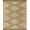 thumbnail image 7 of Hauteloom Colum Living Room, Bedroom Patio Outdoor Area Rug - Farmhouse - Straw, Dark Brown, Dark Beige - 2' x 2'11", 7 of 7