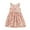 D1 Sky Blue, variant on Tfken Girls Dress Loose A-Line Fashion Floral Print Square Neck Brown Girl Dresses Size 8 Years-9 Years