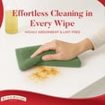 thumbnail image 6 of RIVERSIDE 12 Pack Cotton Bar Mop 16x19 Absorbent Kitchen Towels and Cleaning Cloths - Sage, 6 of 8