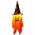 thumbnail image 2 of Clearance Hangs under $5,Halloween Witch Hat LED String Lights – Hanging Decor For Indoor Scary House And Atmosphere Decoration, 2 of 9