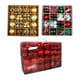thumbnail image 1 of Surtido de adornos de bolas de Navidad de 184 piezas para corona de boda de vacaciones Estilo A Fernando Pelotas, 1 of 8