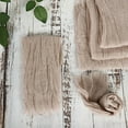thumbnail image 2 of Balsa Circle 5 Pieces Nude Beige 21" Cheesecloth Gauze Cotton Table Napkins, 2 of 8