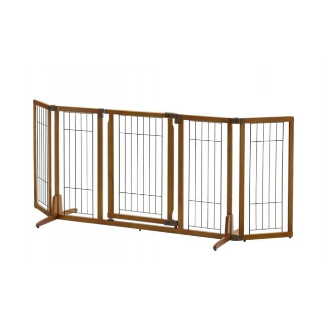 Richell Premium Plus Freestanding Pet Gate with Door