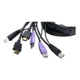 thumbnail image 3 of IOGEAR 2-Port HDMI Cable KVM Switch with Audio GCS62HU - KVM / audio / USB switch - 2 x KVM / audio / USB - 1 local user - desktop, 3 of 3