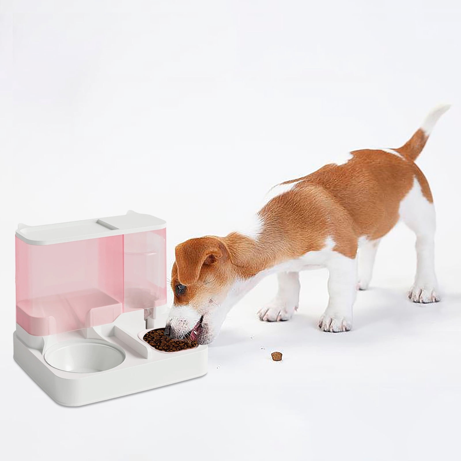 Automatic Pet Feeder for Cats & Small Dogs, 2-in-1 Smart Food Dispenser with Precise Meal Scheduling & Portion Control - Indoor Feeding Solution(Basic bowl)