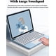 thumbnail image 2 of Ipad 10.2/10.5 Case With Keyboard, Trackpad Detachable Keyboard With Pencil Holder -wireless Bluetooth Touchpad Keyboard Cover For Generation,green, 2 of 4