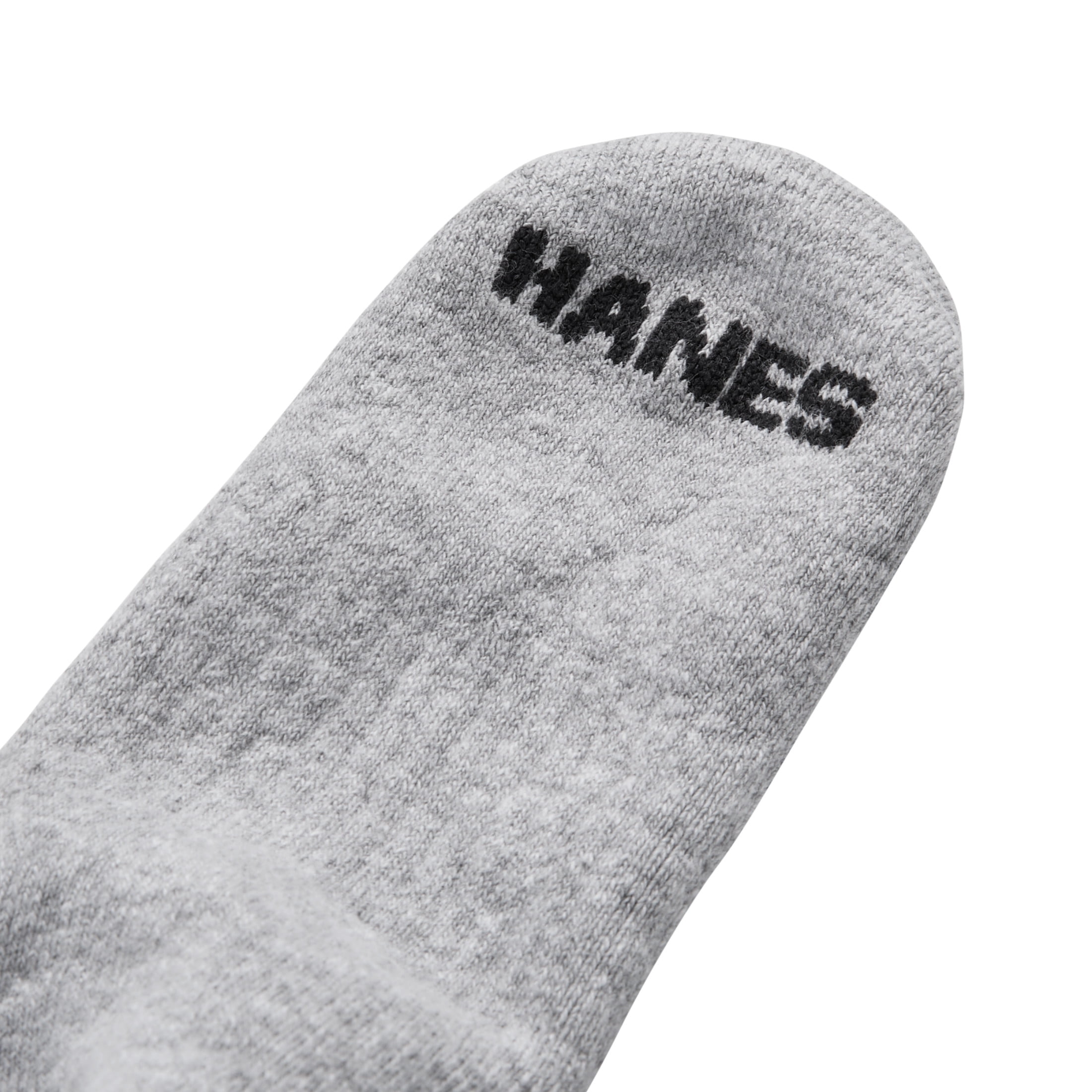 Hanes Mens Crew Socks Pack, 12-Pack, X-Temp Cushioned Socks for Men, Moisture-Wicking for big & tall men