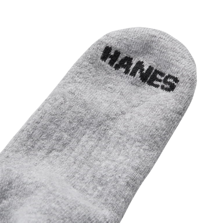 Hanes Men's Ankle Socks 12-Pack X-Temp Cushioned photo 6