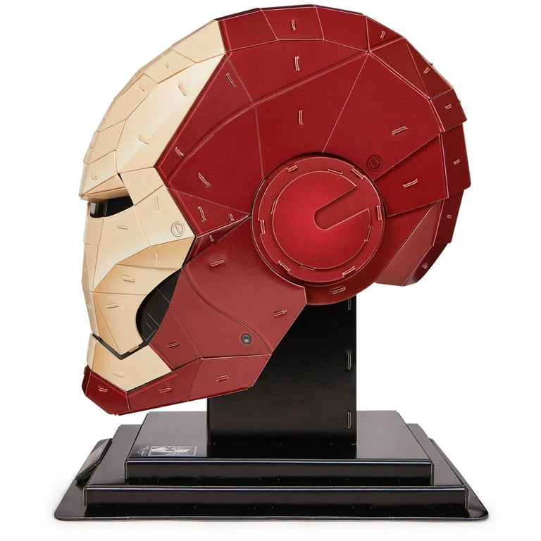  4D Build, Marvel Iron Man 3D Puzzle Model Kit with