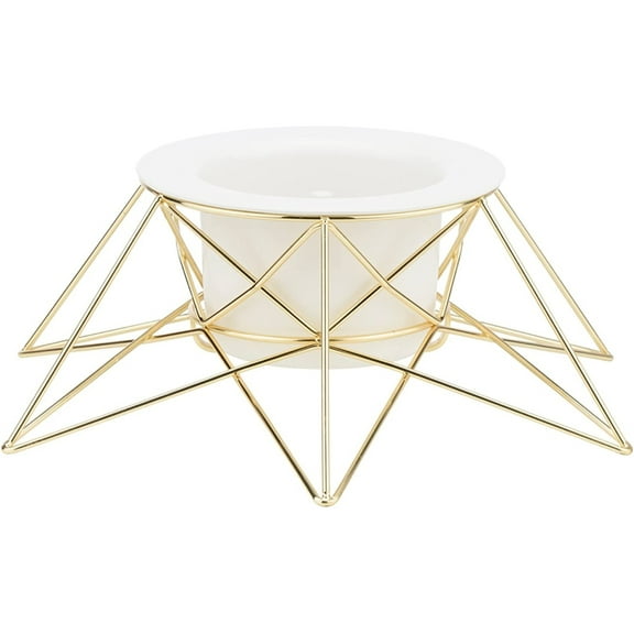 Tree Nest Medium Halo Christmas Tree Stand for Live Trees, Gold