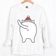 thumbnail image 1 of Sudadera navideña para mujer, suéter de otoño con animales de dibujos animados, regalo para amantes de los gatos, sudaderas con capucha informales de moda navideña, ropa para niñas, 1 of 5
