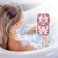 thumbnail image 2 of Unique Bargains Bath Brush Shower Brush for Shower 4.33"x2.56"x0.79" Pink, 2 of 6