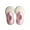 Pink, variant on Visland 1 Pair Baby Comfortable Rubber Sole Sock Shoes for First Steps