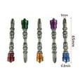 thumbnail image 2 of 5Pcs Magnetic Screwdriver Ph2 Alloy Steel Double-Headed Cross Drill Bit 65Mm, 2 of 5