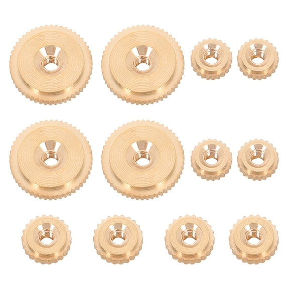 Hemobllo Grandfather Clocks Hand Nut Clock Movement Replacement 12Pcs