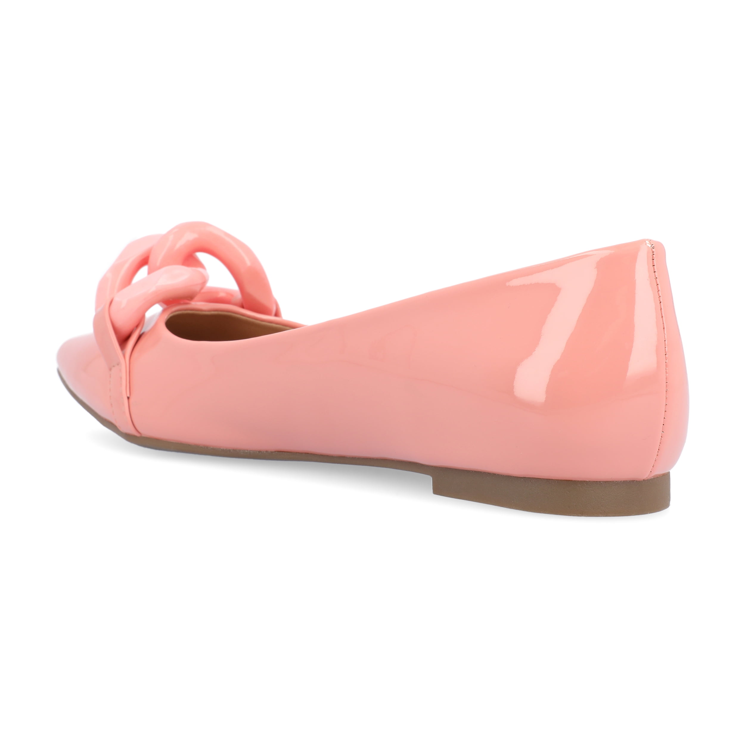 Journee Womens Clareene Slip On Pointed Toe Ballet Dress Flats
