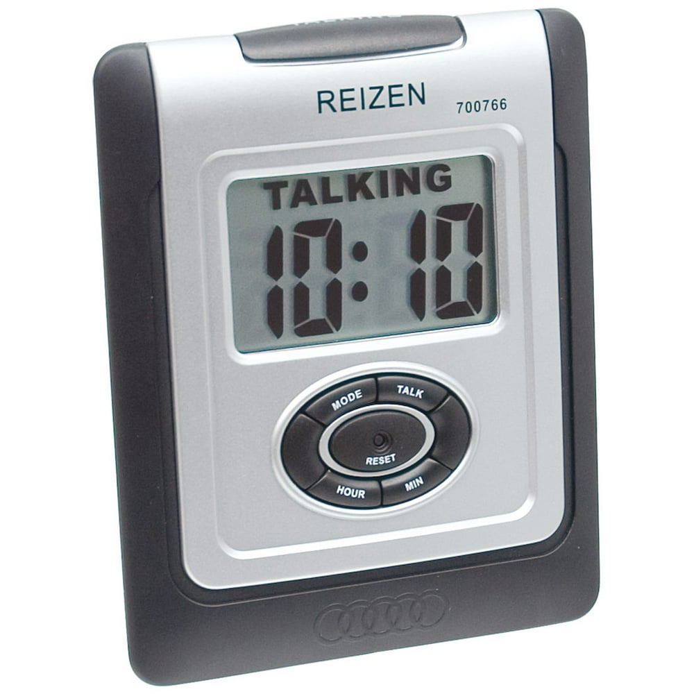 Reizen LCD Talking Alarm Clock - Walmart.com - Walmart.com