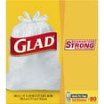 thumbnail image 7 of Glad Quick Tie 13 Gallon Tall Kitchen Trash Bags, 80 Bags, 7 of 7