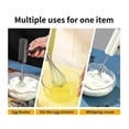 thumbnail image 4 of Cordless Electric Whisk Hand Mixer Portable Handheld Electric Mixer with 3-speed Self-Control for Whipping Mixing Pudding, 4 of 5