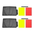 thumbnail image 4 of Juegos de Tarjetas de árbitro de Fútbol, Tarjetas de Juez, Advertencia con Lápiz de , Y Amarillas, Tarjetas de árbitro para Ho, 4 of 8