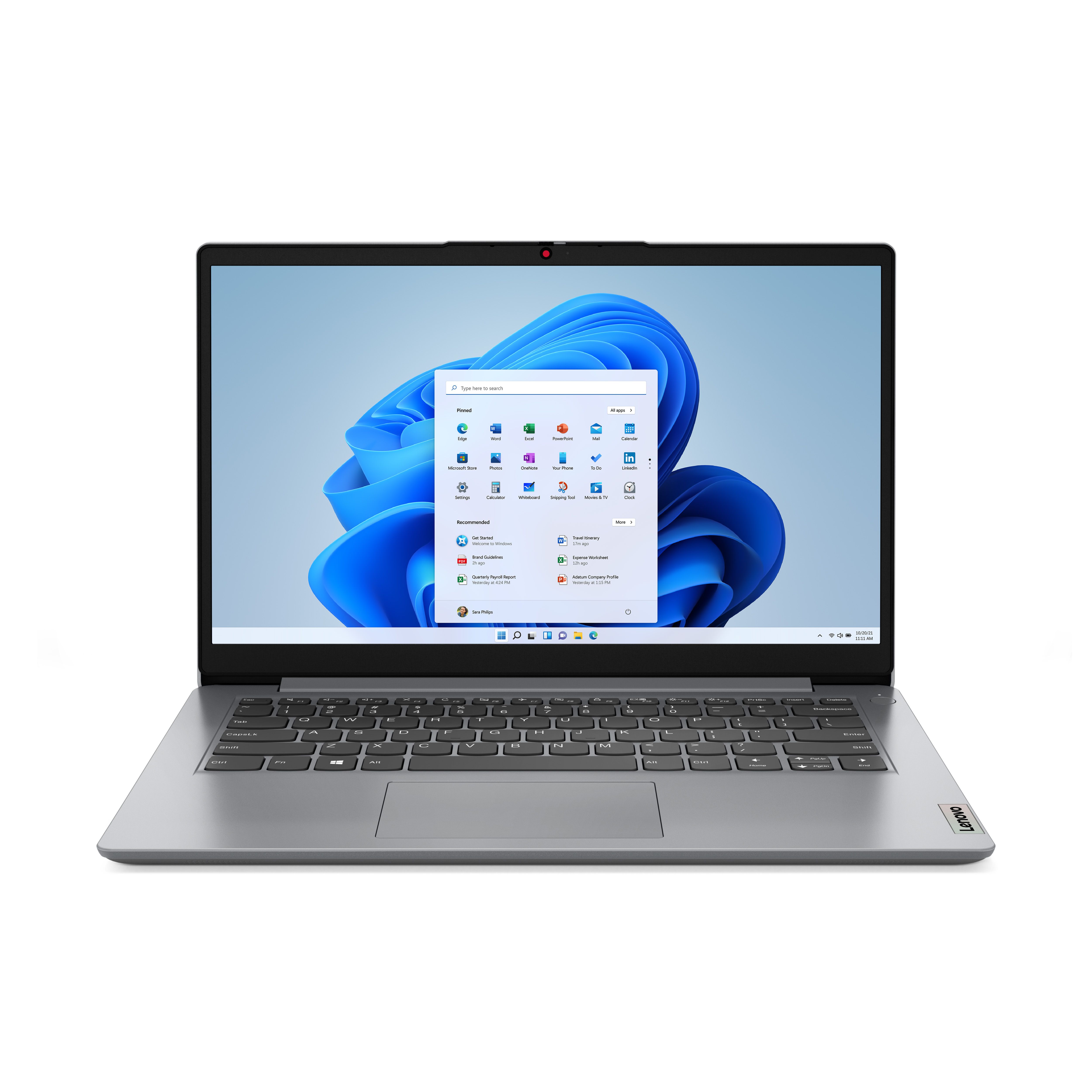 Lenovo Ideapad 1i, 14.0" Laptop, Intel Pentium N5030, 4GB RAM, 128GB eMMC Storage, Cloud Grey, Windows 11 in S Mode with Office 365 1-yr, 82V6001DUS - image 13 of 13