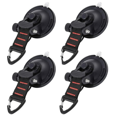 Suction Cup Anchor with Tie Down Hook Fixing, Car Side Awning Suction