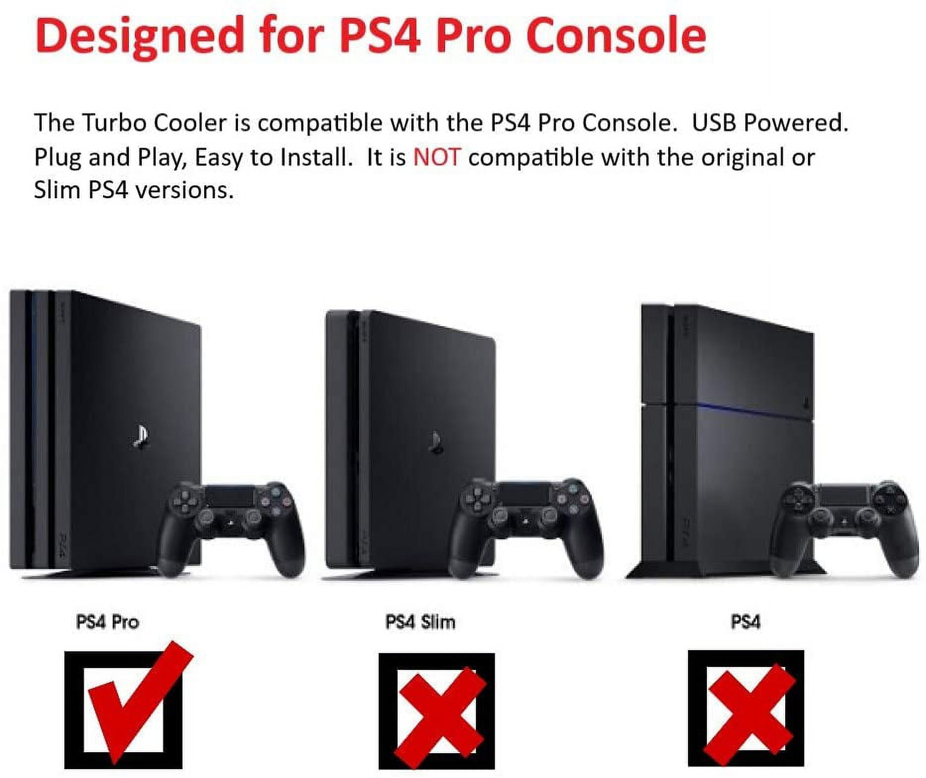 PS4 Cooling Fan External USB Turbo Cooler Automatic Botswana Ubuy