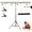 6.5x8.5ft (2x2.6m), variant on 6.5x6.5ft Adjustable T Shape Backdrop Stand with 2 Spring Clamps