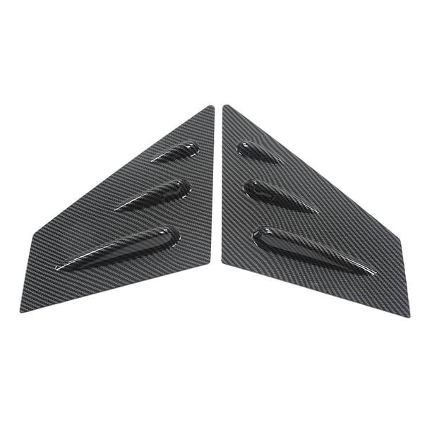 Normal Del Alerón lateral del espejo, 2 piezas resistente a los rasguños, retrovisor Suave de la visión del espejo de aire del alerón de aire para el automóvil