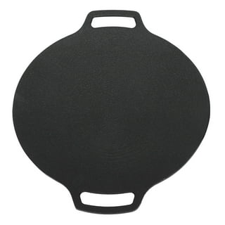 Vikakiooze Nonstick Round Griddle Grill Pan for n Bbq/Teppanyaki Pan, Tawa,  Roti Pan/Induction Ready/Made In ,Home 