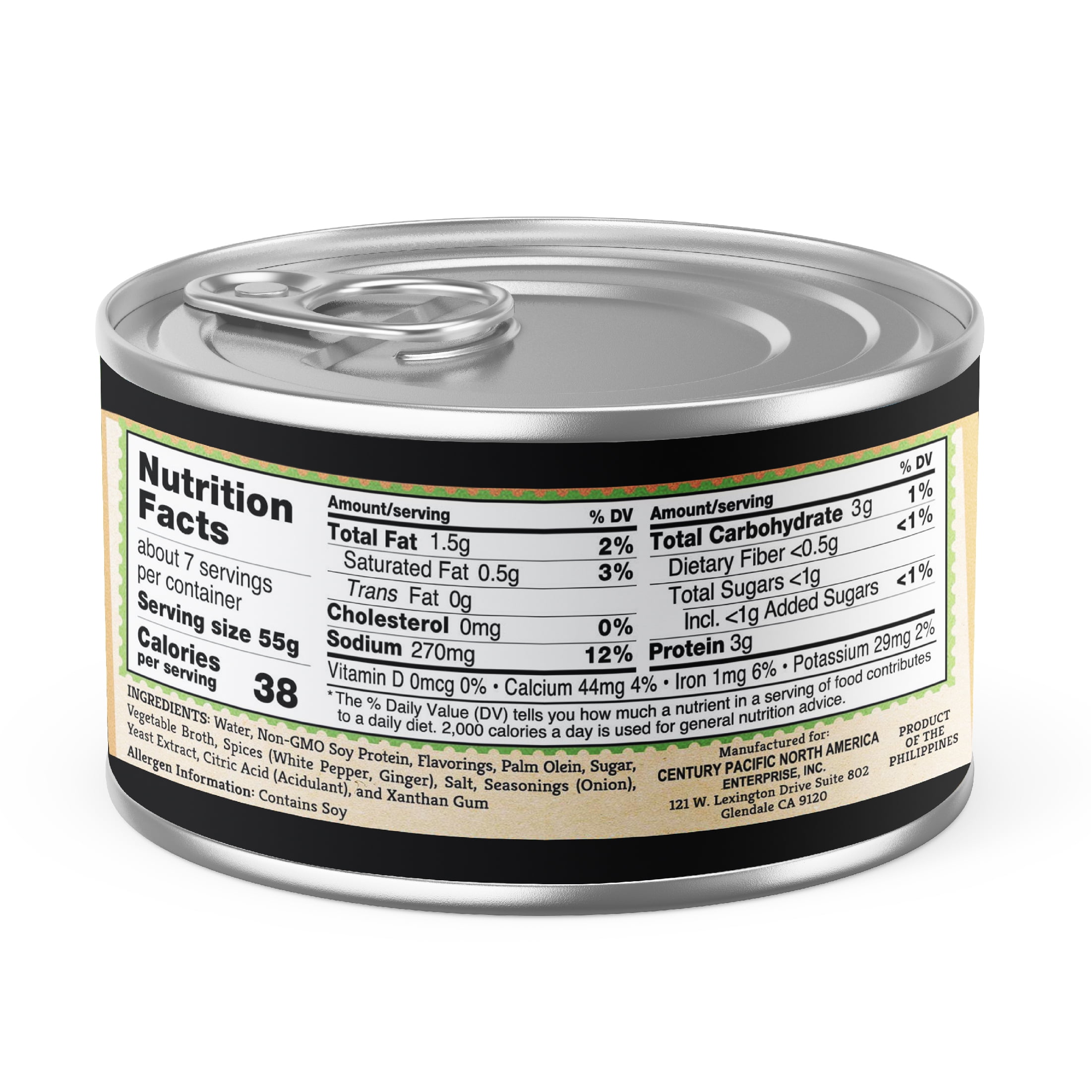 (2 pack) unMEAT Plant-Based Chicken Breast Chunks, 12.6 oz Can