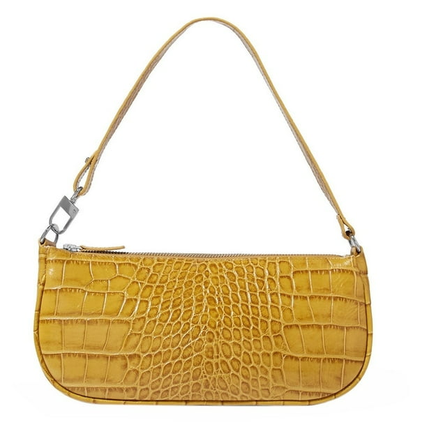Fashion Women Lady Vintage Baguette Bags Totes PU Leather Handbag Retro Small Crossbody Shoulder Bag Walmart