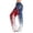 Deep RedB-6035aa, variant on AHMOMEI 4th of July Women's Pajama Pants Drawstring Straight Leg Lounging Pants for Women Patriotic Sleepwear Pj Bottoms