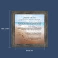 thumbnail image 3 of Cuadro mural Crossroads Home Decor con huellas en la arena, 25 x 25 cm, 3 of 7