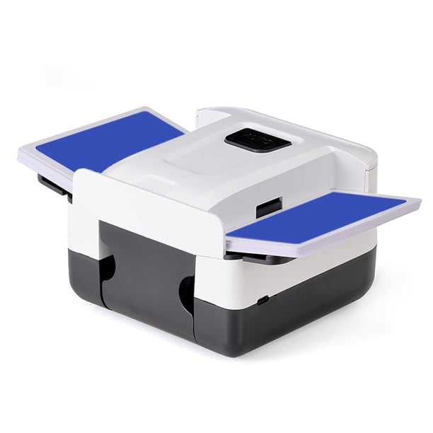 Xuanheng Mélangeur de Cartes MagiDeal Distributeur de Cartes à Collectionner Batterie&Accès USB Carte à Échanger de Casino pour 2 Jeux