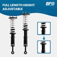 thumbnail image 3 of BFO Coilovers Suspension For IS250 IS350 2006-2013 RWD Adj. Height Struts Spring Kit, 3 of 6