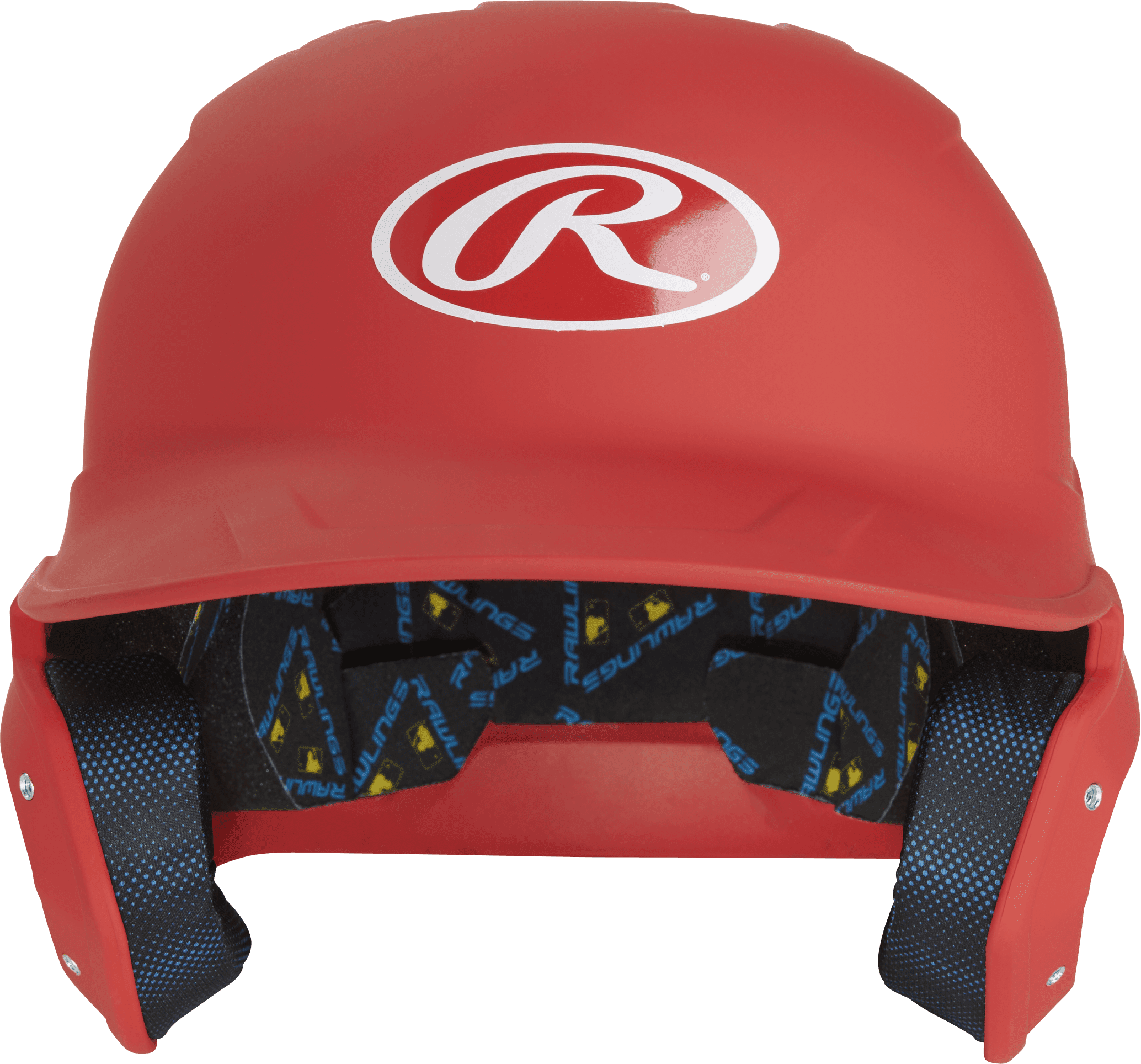 Download Rawlings Mach Alpha Baseball Batting Helmet, Matte Scarlet ...