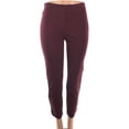 thumbnail image 3 of JM Collection - Ponte Pull-On Straight-Leg Pants - Petite - L, 3 of 3