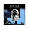 thumbnail image 2 of Corsair HS80 RGB Wireless Premium Gaming Headset with Dolby Atmos Audio (Low-Latency, Omni-Directional Microphone, 60ft Range, Up to 20 Hours Battery Life, PS5/PS4 Wireless Compatibility) White, 2 of 11