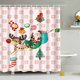 thumbnail image 1 of Cortina de Ducha ABPHQTO Feliz Navidad Reno 150x180 cm, 1 of 4