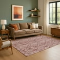 thumbnail image 7 of Addison Rugs Mayfield Premium Machine Washable Transitional Floral Blush Rectangle Rug, 3' x 5', 7 of 7