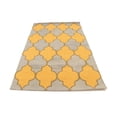 thumbnail image 2 of Multicolored Trellis 5X8 Hand-Tufted Modern Rug, 2 of 11