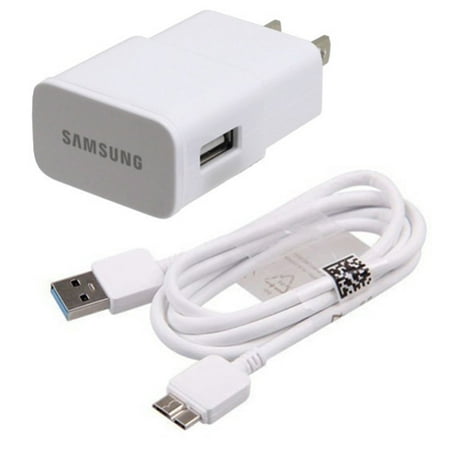 Samsung Galaxy S5 Compatible Rapid Home Wall AC Charger With USB 3.0 Adapter Data Cable Sync Wire OEM