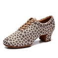 thumbnail image 4 of XIHAHA, zapatos de baile latino Jazz para mujer, zapatos de salón Interior para mujer, zapatos de Salsa Tango, zapatos de práctica de baile para mujer, zapatillas de baile, 4 of 5