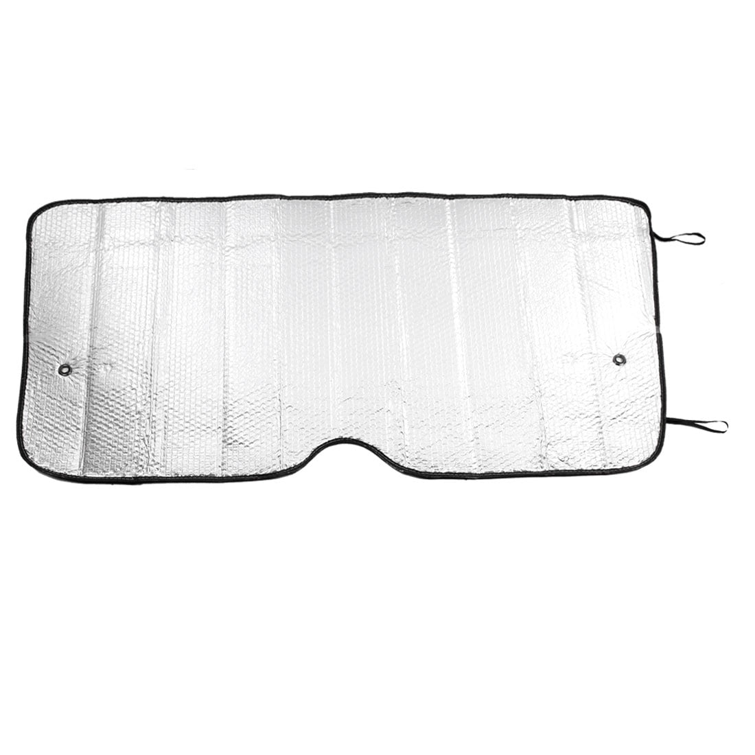 Vehicle Car 116cm x 61cm Silver Tone Sun Visor Sunshield Sun Shade w